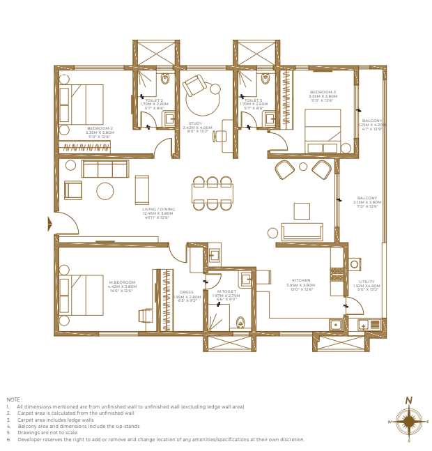 Godrej Neopolis - Floor plan - 2